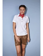 JN 715 Dámské piqué polo v  stylu  white model 22488648 - Daiber