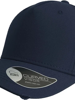 Atlantis Headwear Cargo 5-panelová čiapka „Cargo“ 33.8030 tmavomodrá