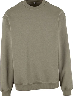 BY 409 Mikina z těžké bavlny "Loose Fit" model 22456881 pale olive - Build your Brand