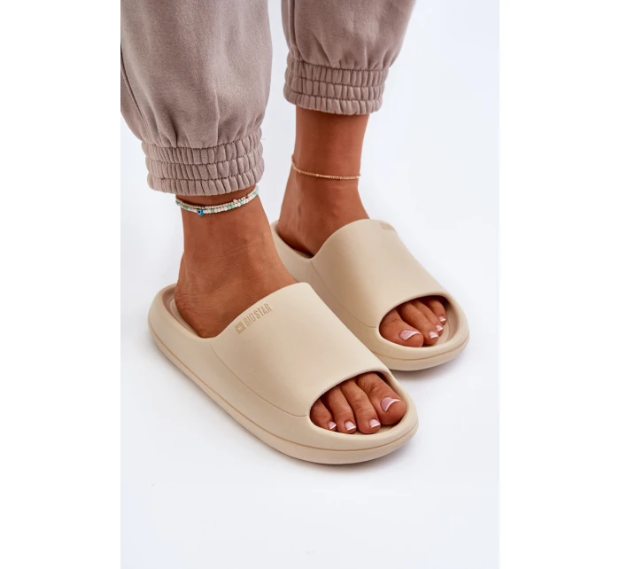 Lehké Dámské Sandály Big Star model 21652705 Béžové - Big Star Shoes