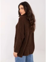 Jumper CH SW 72993.25 tmavohnedý