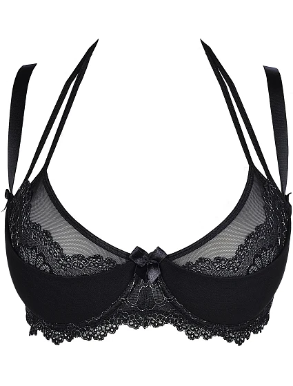Podprsenka Plus Size model 17682283 černá - Axami Podprsenka Plus Size model 17682283 černá - Axami