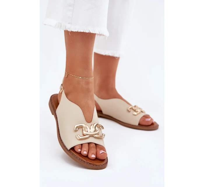 Sandále model 214335 Krok vo veľkom štýle