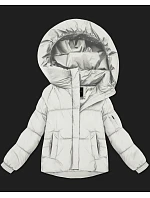 Dámska prechodná bunda oversize S'West broken white (B2003-26)