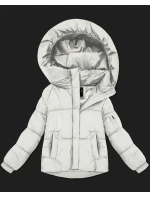 Biela dámska prechodná bunda S'West (B2003-26)