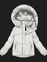 Dámska prechodná bunda oversize S'West broken white (B2003-26)