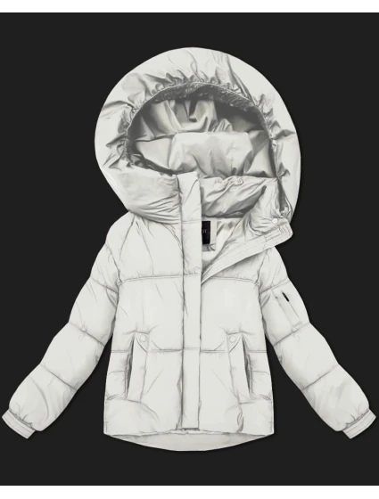 Biela dámska prechodná bunda S'West (B2003-26)