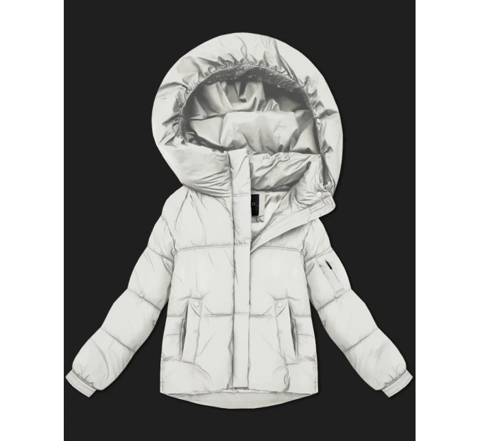 Biela dámska prechodná bunda S'West (B2003-26)