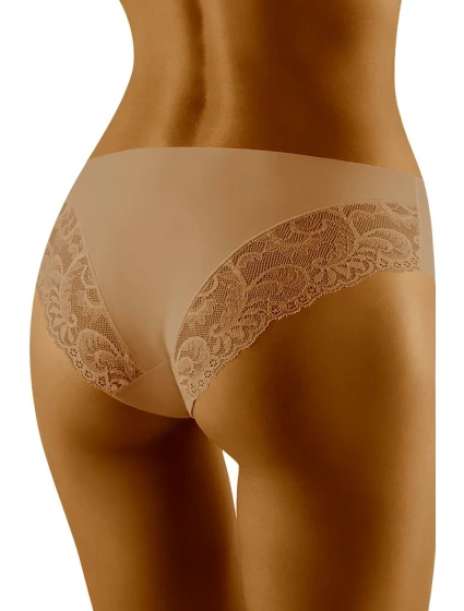 Dámské kalhotky model 6397797 beige WOLBAR - Wol-Bar