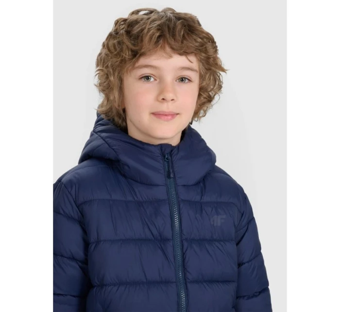 Detská unisexová páperová bunda so syntetickou výplňou 4F 4FJRAW25TDJAU0804-31S