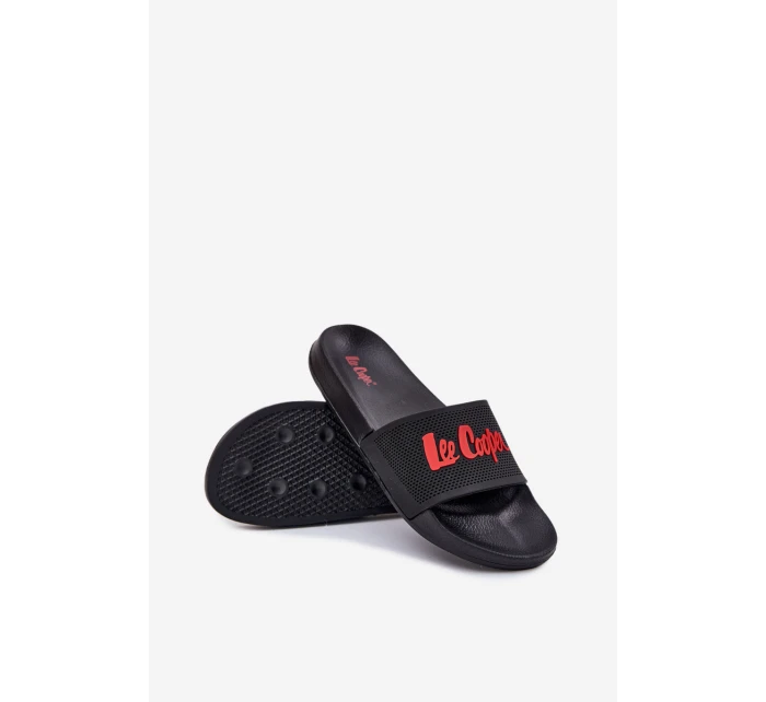 Pánské pantofle model 21693948 Černé - Lee Cooper