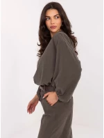 IT KS košeľa 233607.63 tmavá khaki IT KS košeľa 233607.63 tmavá khaki