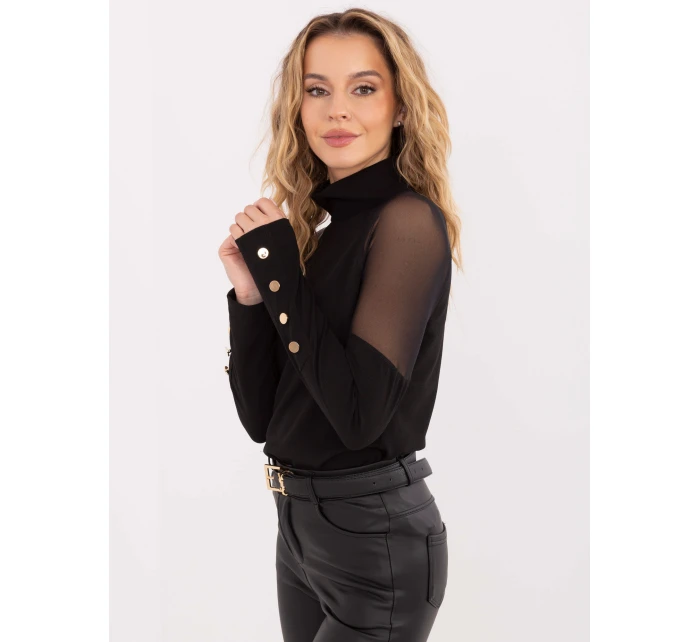 Blúzka MI BZ M776.13 čierna