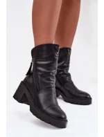 Topánky na podpätku model 218068 Krok vo veľkom štýle