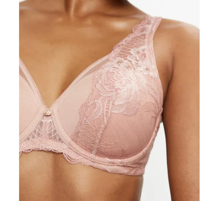 Dámska podprsenka Wild Peony Florale WP - PINK - svetlo ružová 1774 - TRIUMPH
