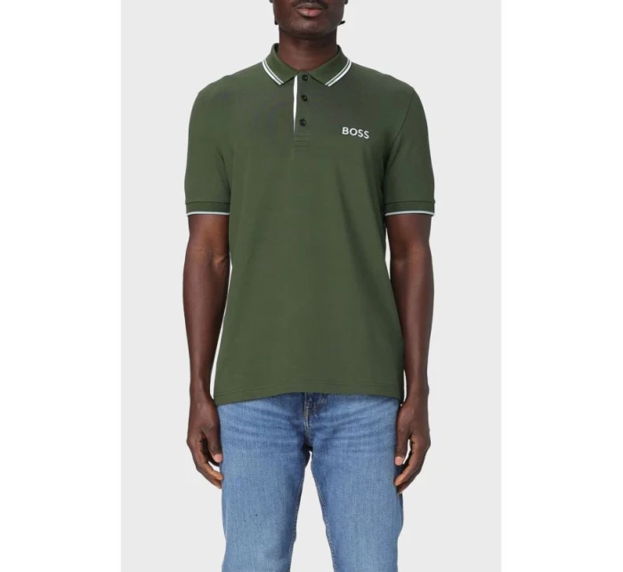 Polokošeľa Boss Paddy Pro Open Green M 50469102-355