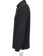 LSL Men Pánské těžké piqué polo s dlouhým rukávem deep black model 22442403 - NEOBLU LSL Men Pánské těžké piqué polo s dlouhým rukávem deep black model 22442403 - NEOBLU