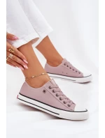 Dámské Nízké Tenisky Big Star model 21705183 Šedé - Big Star Shoes Dámské Nízké Tenisky Big Star model 21705183 Šedé - Big Star Shoes