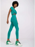 Legíny AP LG A 002 tmavo zelená