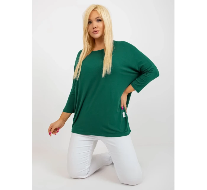 Blúzka RV BZ 3770.92 tmavo zelená