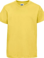 Russell Athletic 180B Detské tričko z hrubej bavlny „Authentic“ 10.180B žlté
