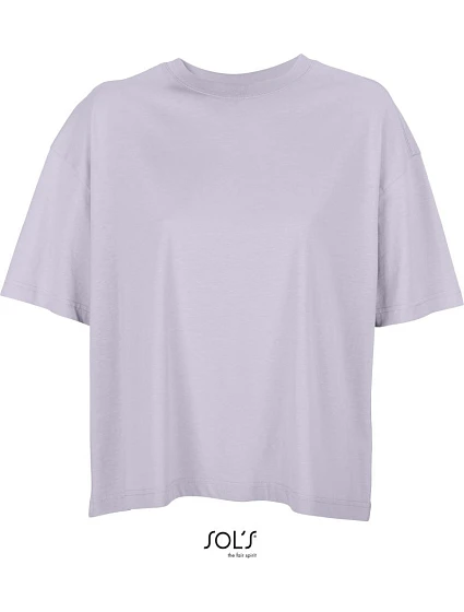 SOL'S Boxy Women Dámske tričko oversize 25.3807 lilac