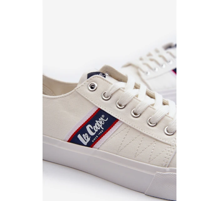 Trampki Męskie Lee Cooper LCW-24-02-2143 Białe