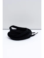 Corbby Bawełniane Czarne Płaskie Sznurowadła