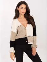 Jumper MI SW 0903.87 černo-béžový