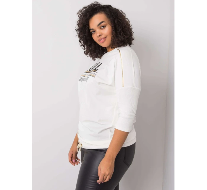 Bluzka RV BZ model 21185755 ecru - FPrice