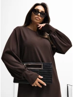 RV SK šaty A1059.17 tmavohnedé RV SK šaty A1059.17 tmavohnedé