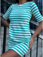 Sukienka TW SK model 18801753 biało zielony - FPrice