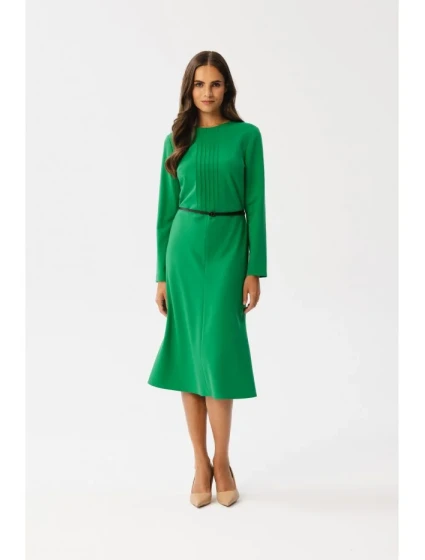 Šaty s předními  zelené model 18882481 - STYLOVE