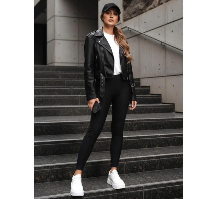 Dámske legíny čierne FashionStreet UY2732
