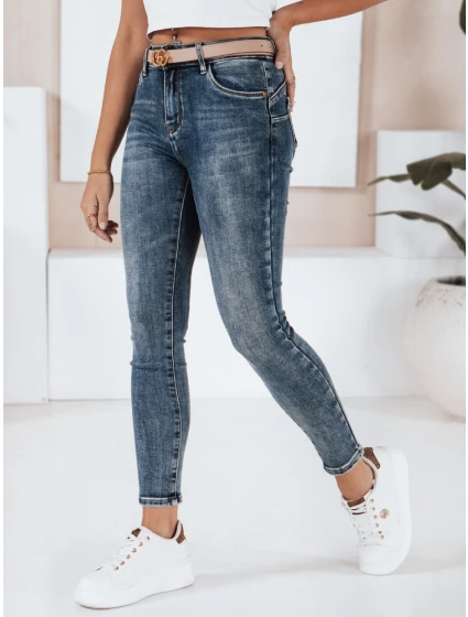 Dámské skinny džíny tmavě modré Dstreet model 21992852 - FashionStreet Dámské skinny džíny tmavě modré Dstreet model 21992852 - FashionStreet