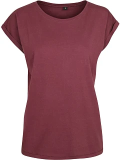 Build your Brand BY 021 Dámske tričko 56.0021 cherry