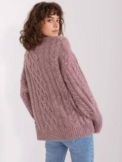 Sweter AT SW  fioletowy model 19014877 - FPrice