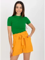 Šortky model 18371985 světle oranžová - FPrice Šortky model 18371985 světle oranžová - FPrice