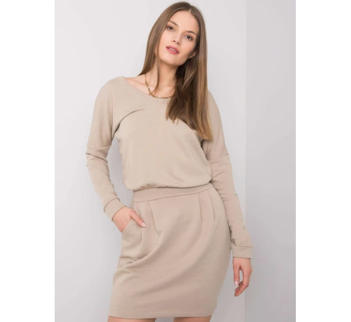 Šaty RV SK 6037.18X béžová