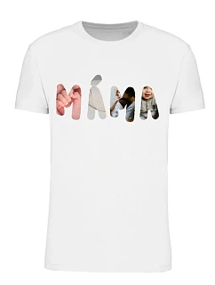 Personalizované dámské tričko - máma/babi z fotek