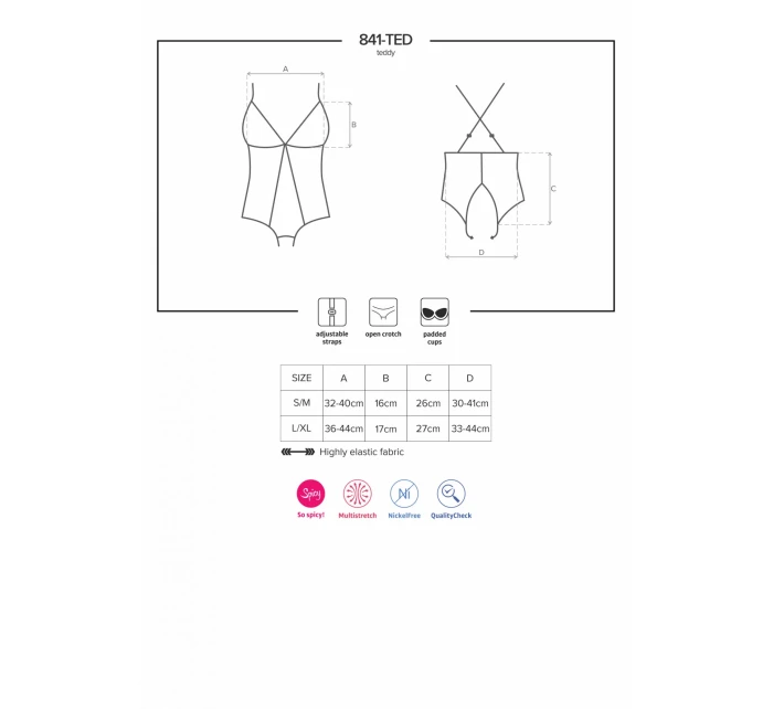 Zmyselné body 841 - TED teddy - Obsessive