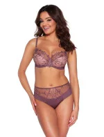 Polovyztužená dámská podprsenka model 18741484 hnědá - Ava