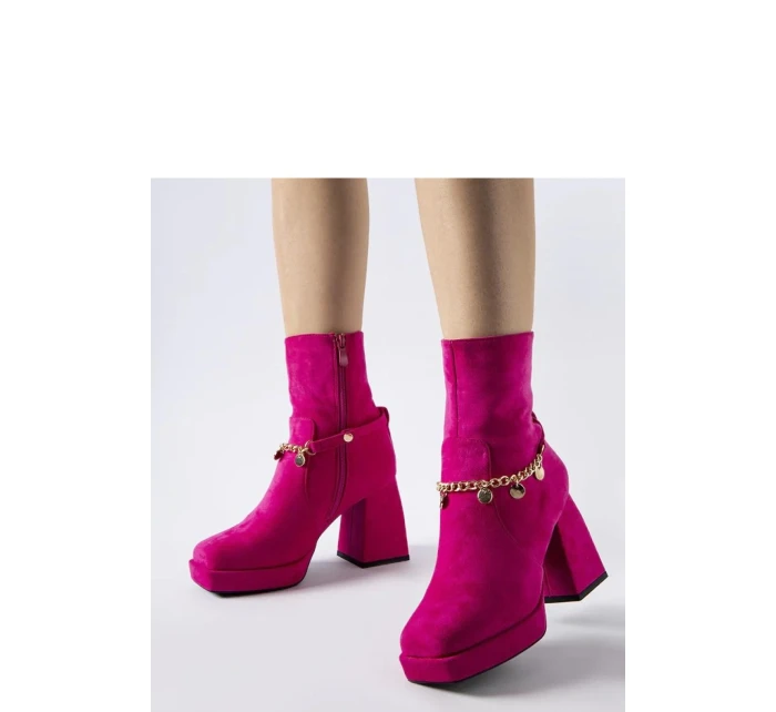 Topánky na podpätku model 205843 Solea