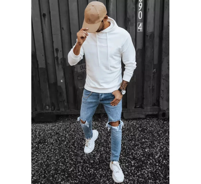 FashionStreet pánska krémová mikina BX5472