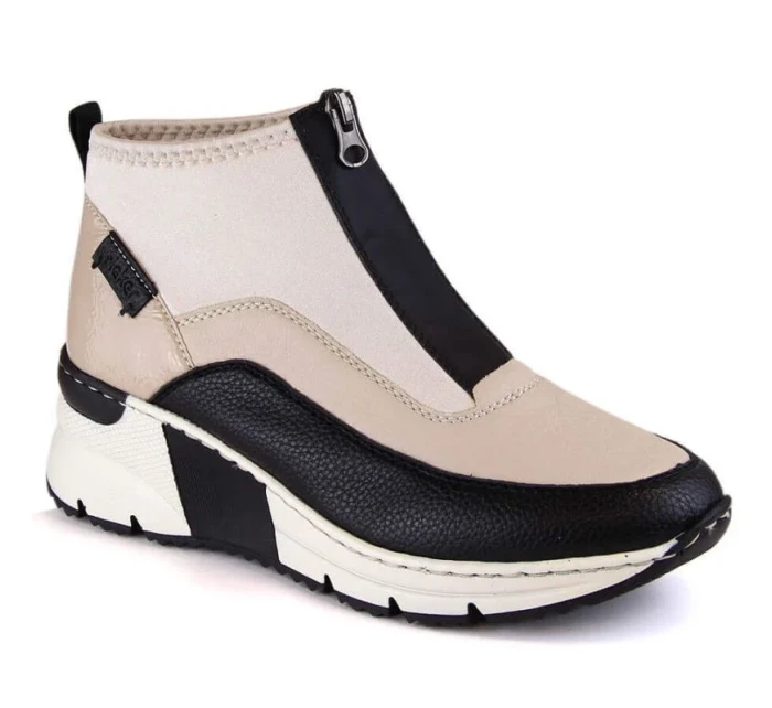 Rieker W béžová obuv model 21369727 - Big Star