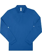 B&C My Polo 210 LSL Piqué polo s dlouhým rukávem z těžké bavlny model 22410194 royal blue B&C My Polo 210 LSL Piqué polo s dlouhým rukávem z těžké bavlny model 22410194 royal blue