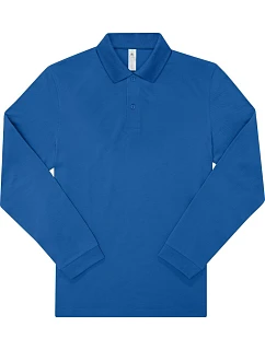 B&C My Polo 210 LSL Piqué polo s dlouhým rukávem z těžké bavlny model 22410194 royal blue