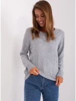 Sweter AT SW model 18895636 szary - FPrice