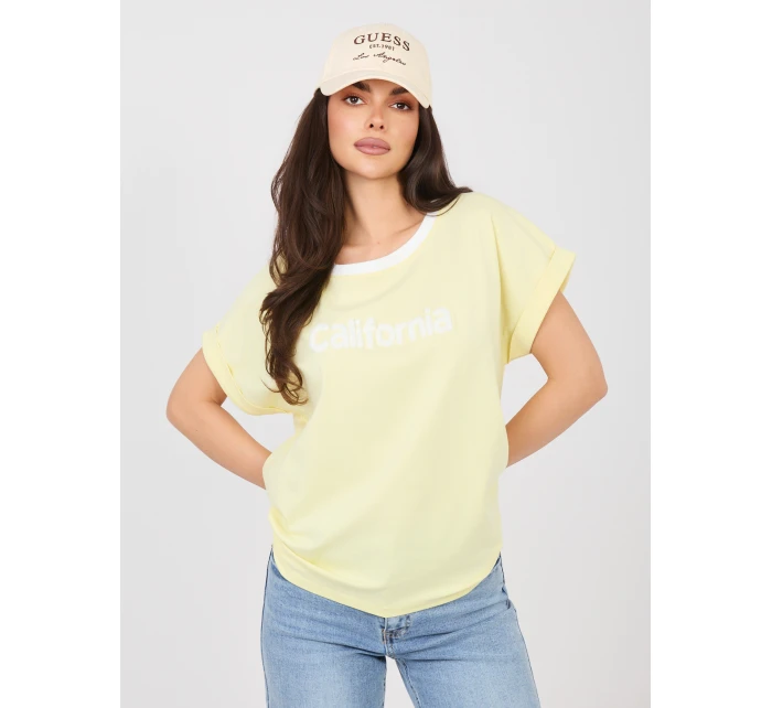 Blúzka RV BZ A1172.87 svetložltá