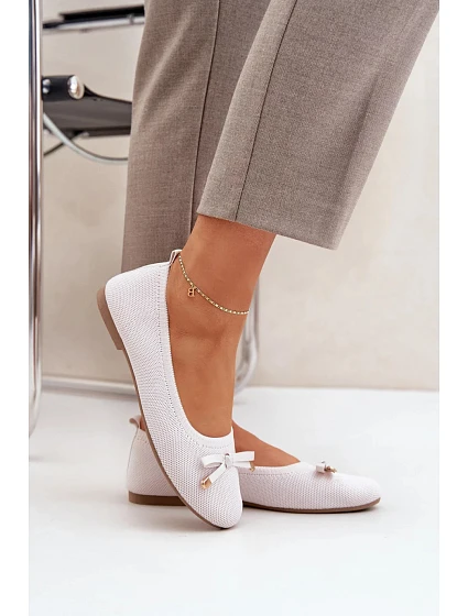 Balerinky model 21099109 béžové Step in style - SWEET SHOES